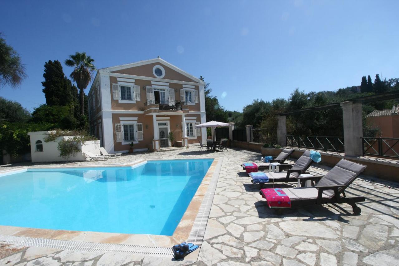 Durrell Corfu Strawberry-Pink Villa Πέραμα Εξωτερικό φωτογραφία