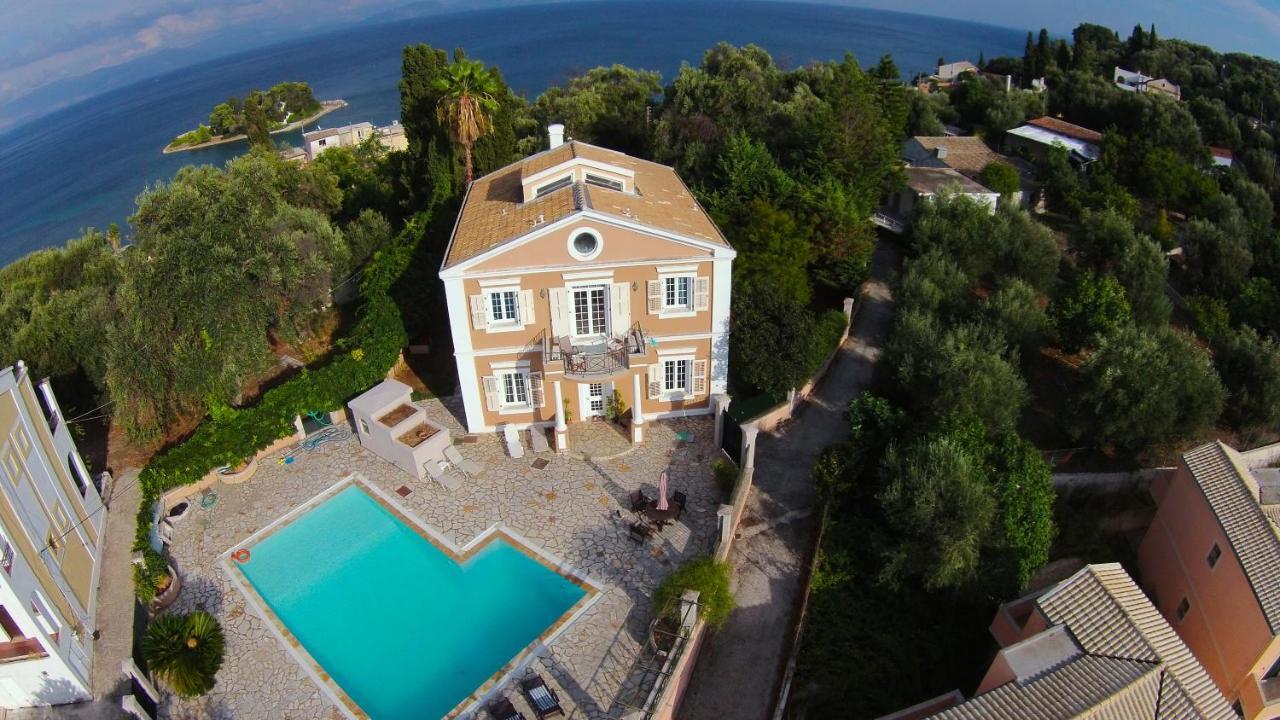 Durrell Corfu Strawberry-Pink Villa Πέραμα Εξωτερικό φωτογραφία